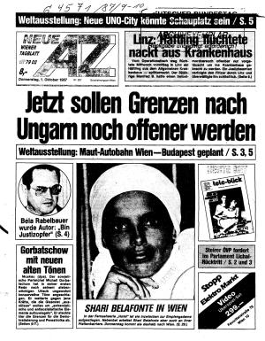 Ausgabe Do. 01.10.1987, Seite 1
