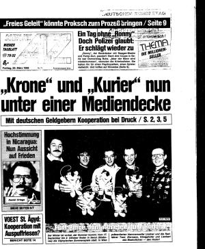 Ausgabe Fr. 25.03.1988, Seite 1