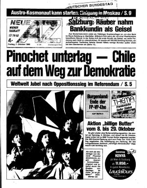Ausgabe Fr. 07.10.1988, Seite 1