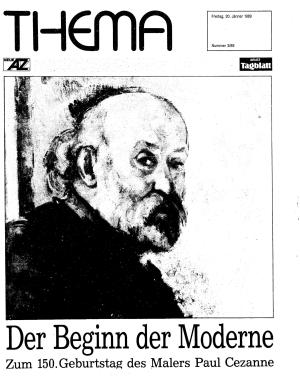 AZ Thema Fr. 20.01.1989, Seite 1